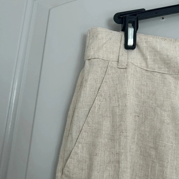 Santa Barbara Linen Blend Shorts Jorts size large NWT - Picture 10 of 13